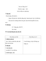 Giáo án Tiếng Việt 3 tuần 20 bài: Chính tả  Nghe  viết: Ở lại với chiến khu, phân biệt s, x; uôt, uôc