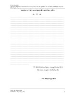 thiết kế hệ thống xử lý nước thải thủy sản của công ty cp chế biến thủy sản xuất khẩu âu vững ii, công suất 800 m3 ngày đêm 