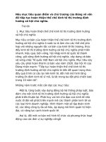 Nêu mục tiêu quan điểm và chủ trương của Đảng về vấn đề tiếp tục hoàn thiện thể chế kinh tế thị trường định hướng xã hội chủ nghĩa