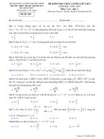 toanmath com   đề kiểm tra giữa kì 2 toán 12 năm 2018 – 2019 trường thuận thành 3 – bắc ninh 