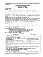 Tuần 31 giáo án lớp 2 soạn theo ĐHPTNLHS năm học 2018   2019 