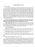 Nghiên cứu giải pháp nhằm nâng cao chất lượng đào tạo cho sinh viên khối sư phạm chuyên khoa thể dục thể thao trường đại học tây bắc tt 