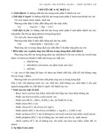 Lý thuyết và Bài tập về Sự điện li có đáp án  Hóa học 10.