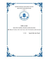 kỹ năng viết thư tín thương mại 