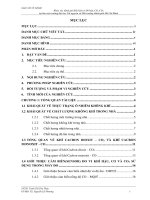 khảo sát, đánh giá điều kiện vi khí hậu, co, co2 tại thư viện trường đại học tài nguyên và môi trường thành phố hồ chí minh 