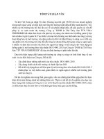 xây dựng hệ thống quản lý môi trường theo tiêu chuẩn iso 14001 2015 tại công ty tnhh  tm thủy sản ttp vina fisherries 