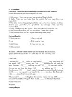 language focus unit 1 lớp 12