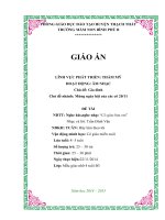 giáo án nghe hát co giao ban em