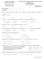 toanmath com   đề thi thử THPT quốc gia 2019 môn toán trường THPT chuyên hà tĩnh (1) 