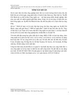 thiết kế trạm xử lý nước thải tập trung cho khu công nghệ cao tp hồ chí minh, công suất giai đoạn 2 4000 m 3 ngày đêm 