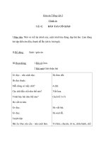 Giáo án Tiếng Việt 3 tuần 21 bài: Chính tả  Nhớ  viết: Bàn tay cô giáo, phân biệt tr, ch; dấu hỏi, dấu ngã