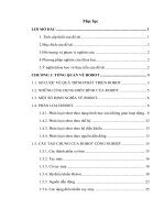 Nghiên cứu xây dựng mô hình cánh tay robot 5 bậc tự do. Đi sâu nghiên cứu phần cứng