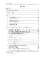 Khảo sát đánh giá hiện trạng và đề xuất giải pháp kiểm soát chất lượng nước ngầm tỉnh phú yên 