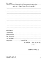 nghiên cứu xử lý nước thải chế biến thủy sản bằng phương pháp điện hóa điện cực inox 304 