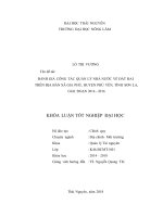 Đánh giá công tác quản lý nhà nước về đất đai trên địa bàn xã gia phù   huyện phù yên   tỉnh sơn la giai đoạn 2014   2016 