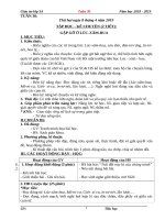 Tuần 30 giáo án lớp 3 soạn theo ĐHPTNLHS năm học 2018   2019 