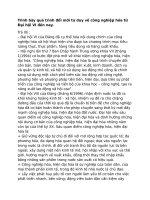 Trình bày quá trình đổi mới tư duy về công nghiệp hóa từ Đại hội VI đến nay