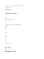 ỨNG DỤNG TÍCH PHÂN để TÍNH THỂ TÍCH KHỐI TRÒN XOAY