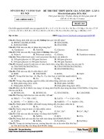 Sở GD và đt hà nội   2019 