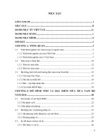 sử dụng mô hình wrf dự báo thử nghiệm các đợt mưa lớn cho khu vực nam bộ trong năm 2016 