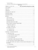 xây dựng cơ sở dữ liệu gis phục vụ quản lí tài nguyên nước mặt tỉnh phú yên 