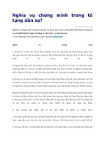 Nghĩa vụ chứng minh trong tố tụng dân sự