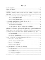 thử nghiệm dự báo cường độ bão bằng phương pháp lọc kalman tổ hợp đa vật lý trong điều kiện có không khí lạnh 