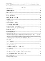 Tính toán thiết kế hệ thống xử lý nước thải cho trung tâm y tế thị xã dĩ an, tỉnh bình dương với công suất q = 200 m3 ngày đêm 