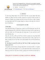 Nội dung cam kết cụ thể của việt nam về dịch vụ quảng cáo trong khuôn khổ WTO  bài tập nhóm pháp luật quảng cáo hội chợ triển lãm 9 điểm