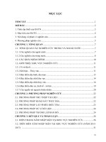 ĐÁNH GIÁ HIỆN TRẠNG xâm NHẬP mặn tại BA HUYỆN VEN BIỂN, TỈNH bến TRE 