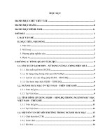 nghiên cứu áp dụng sản xuất sạch hơn và sử dụng năng lượng hiệu quả cho ngành may mặc áp dụng điển hình tại công ty tnhh mtv lt 