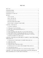 Đánh giá rủi ro môi trường liên quan đến các hệ thống xử lý nước thải tập trung ở các khu công nghiệp trên địa bàn tỉnh long an đối với thành phố hồ chí minh 