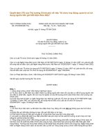 Quyết định 270 của thủ tướng chính phủ về việc tổ chức huy động, quản lý và sử dụng nguồn tiền gửi tiết kiệm bưu điện 