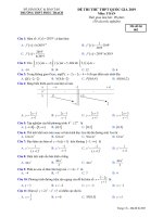 toanmath com   đề thi thử toán THPT quốc gia 2019 lần 2 trường phúc trạch – hà tĩnh 