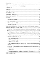 nghiên cứu xử lý nước thải sinh hoạt thành phố thủ dầu một bằng phương pháp oxy hóa nâng cao điện cực inox 304 + ozone quy mô phòng thí nghiệm 