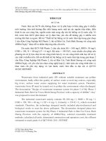thiết kế hệ thống xử lý nước thải tập trung giai đoạn 2 cho khu công nghiệp mỹ phước 2, thị xã bến cát, tỉnh bỉnh dương với công suất 4000m3 ngày 