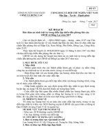 KH bao dam an ninh trật tự trong dien tap