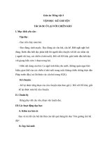 Giáo án Tiếng Việt 3 tuần 20 bài: Tập đọc  Ở lại với chiến khu