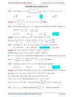 Tổng hợp 160 bài toán trắc nghiệm hay và khó THPT đủ chuyên đề có đáp án