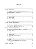 đánh giá điều kiện địa chất công trình phục vụ xử lý nền móng công trình cống kiểm soát triều khu vực cầu bến nghé thành phố hồ chí minh 