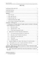 đánh giá hiện trạng và đề xuất các giải pháp trong công tác quản lý chất thải rắn sinh hoạt tại quận tân phú 