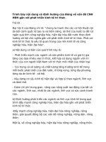 Trình bày nội dung và định hướng của Đảng về vấn đề CNH HĐH gắn với phát triển kinh tế tri thức