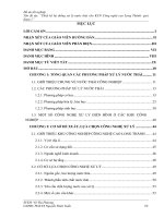 Thiết kế hệ thống xử lý nước thải cho khu công nghiệp công nghệ cao long thành giai đoạn 1 