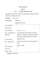 Giáo án Tiếng Việt 3 tuần 20 bài: Tập viết  Ôn chữ hoa: N (tiếp theo)