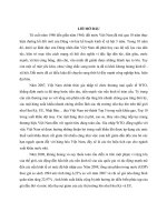 Tiểu luận: Lý luận chung về xuất khẩu và thực trạng tình hình xuất khẩu gạo của Việt Nam năm 2018