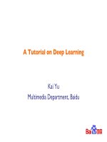 a tutorial on deep learning 
