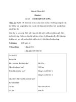 Giáo án Tiếng Việt 3 tuần 12 bài: Chính tả  Nghe  viết: Cảnh đẹp non sông, phân biệt tr, ch; at, ac