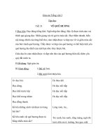 Giáo án Tiếng Việt 3 tuần 11 bài: Tập đọc  Vẽ quê hương