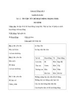 Giáo án Tiếng Việt 3 tuần 12 bài: Luyện từ và câu  Ôn tập về từ chỉ hoạt động, trạng thái, so sánh