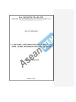 XÂY DỰNG bộ CHỈ số đo LƯỜNG HIỆU SUẤT KPI CHO KÊNH TRUYỀN HÌNH TRONG điều KIỆN VIỆT NAM